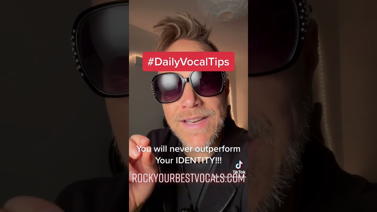 #DailyVocalTips #Shorts #TikTok Identity is key to success. You cannot outperform your identity!