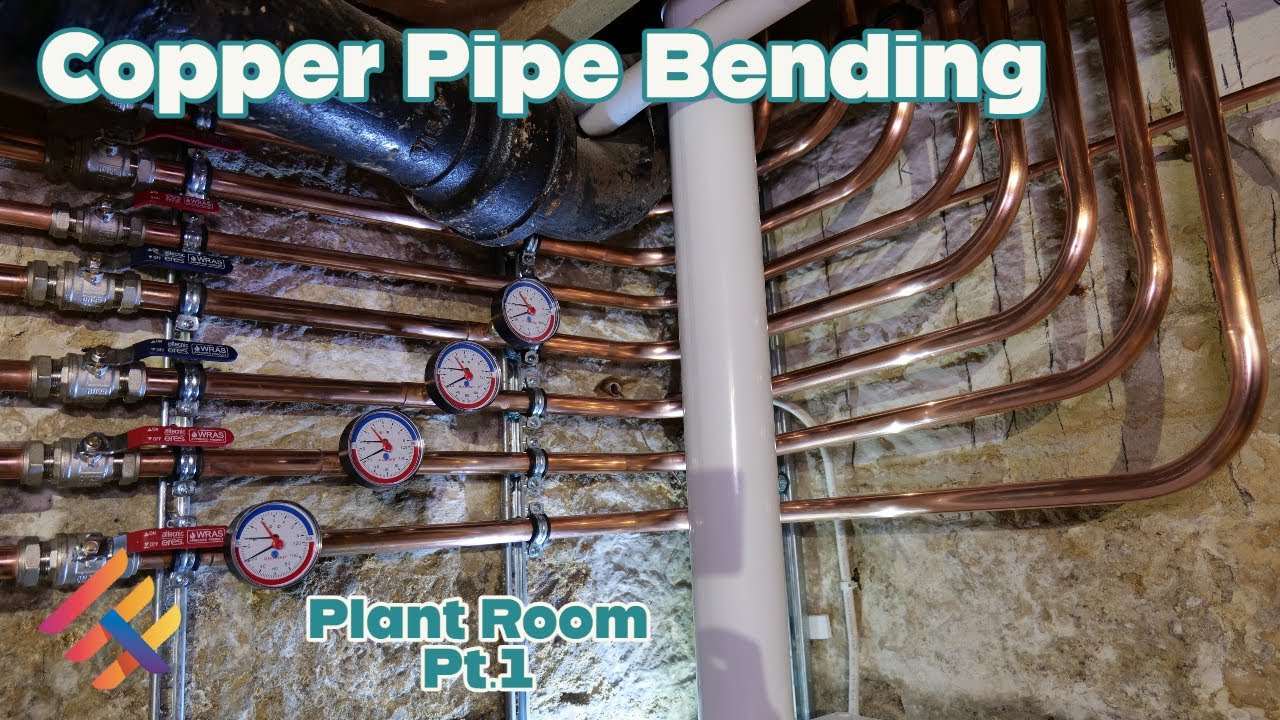 Copper pipe bending - Plant room pt.1