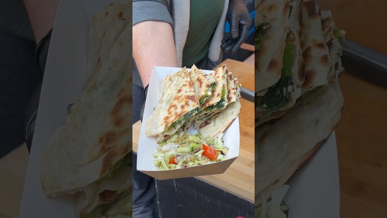 How Turkish MOUTHWATERING Gozleme is Made in London!