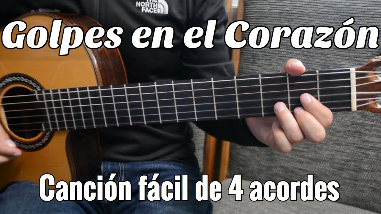 Golpes en el Corazon - Tutorial de Guitarra ( Los Tigres del Norte ) Para Principiantes