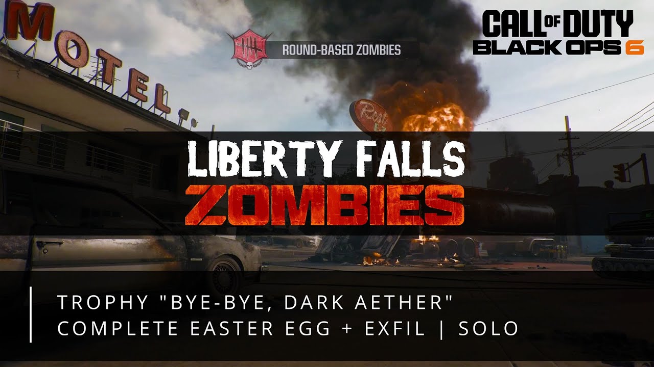 COD: Black Ops 6 | Liberty Falls | Complete EE + Exfil | SOLO