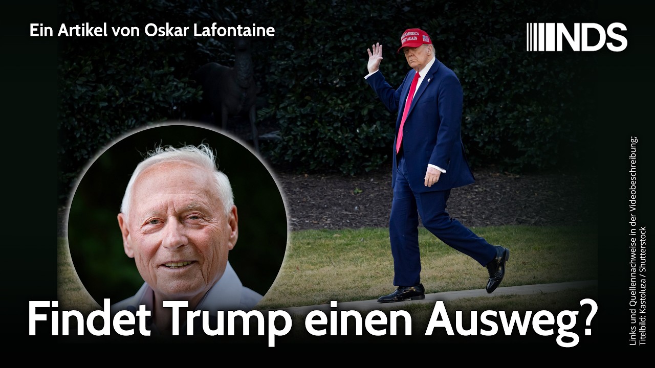 Findet Trump einen Ausweg? | Oskar Lafontaine | NachDenkSeiten-Podcast | 31. M&auml;rz 2026