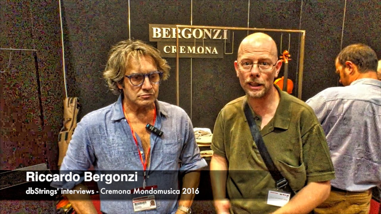 Riccardo Bergonzi - dbStrings' interviews - Cremona Mondomusica 2016