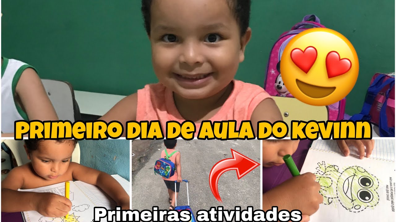 PRIMEIRO DIA DE AULA DO KEVINN 🥰 ELE JÁ SE ADAPTOU? PRIMEIRAS ATIVIDADES 🥹 SUELEN OLIVEIRA 