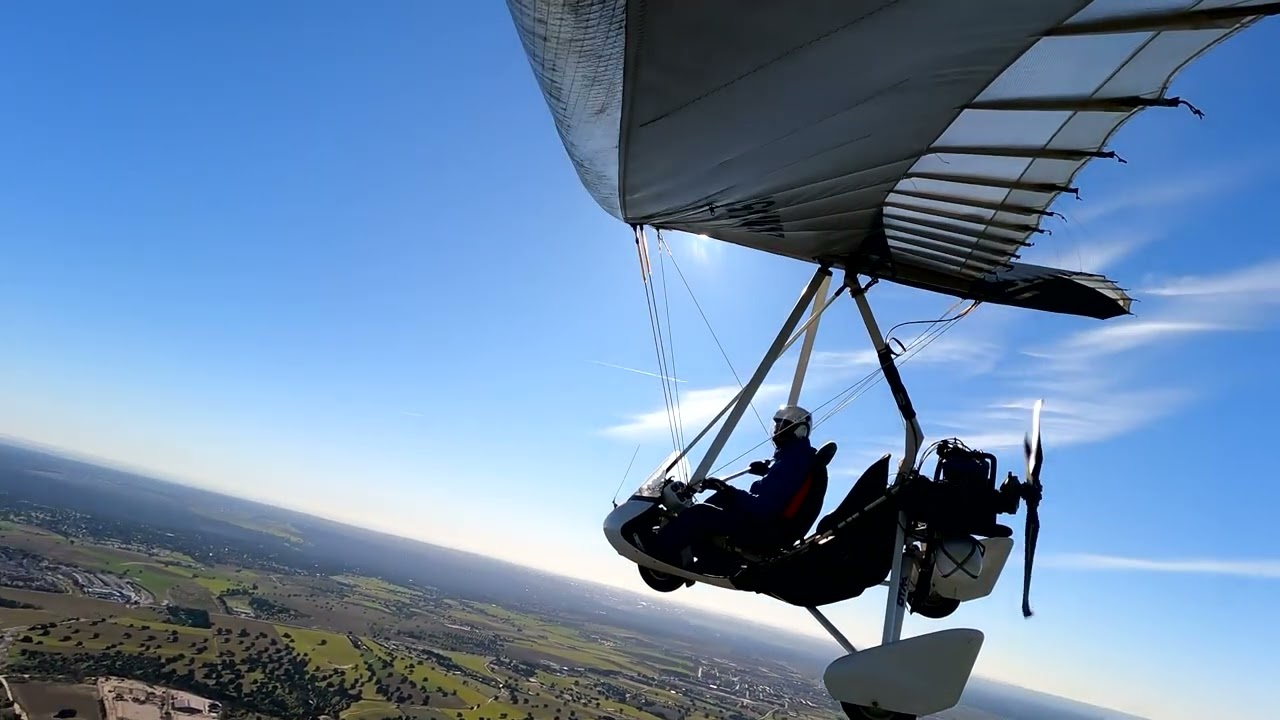 Vuelo de invierno en La Cañada