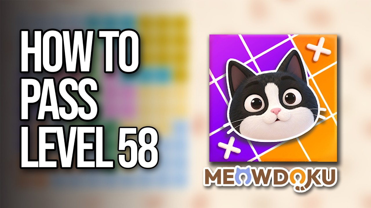 Как пройти 58-й уровень в Meowdoku (прохождение)