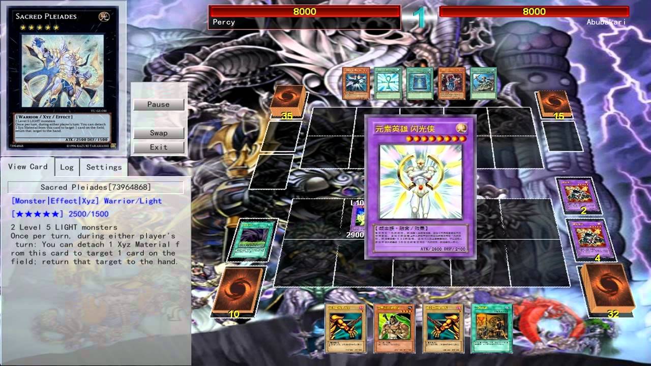 YGOPro: HERO Pleiades Leviair Exodia