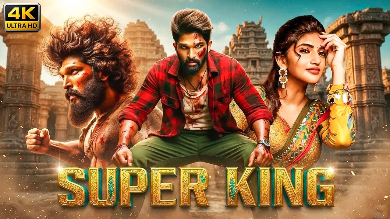 Super King | Allu Arjun & Sreeleela | South Indian Blockbuster | New Hindi Dubbed Full Action 2026