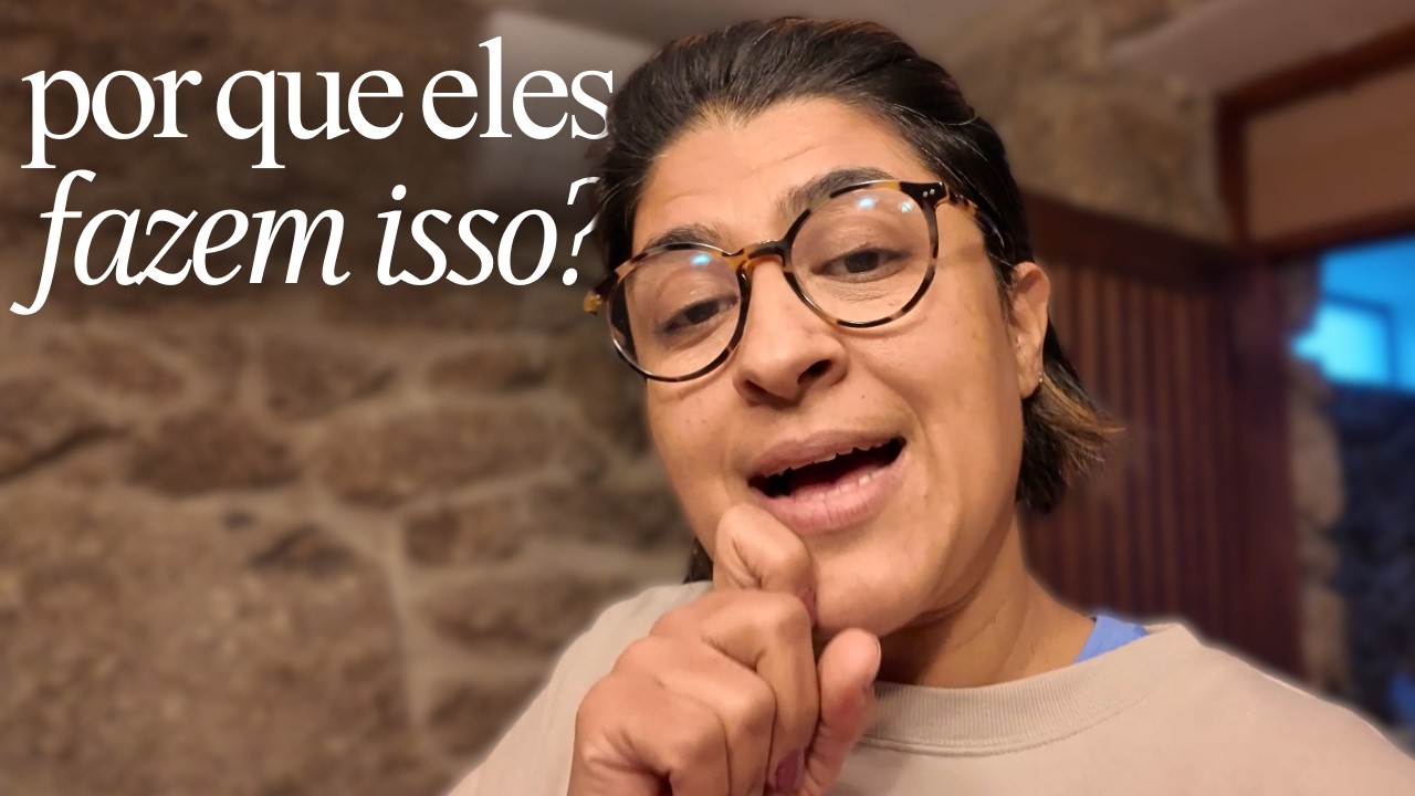 Essa coisa eu não entendo em Portugal | VLOG