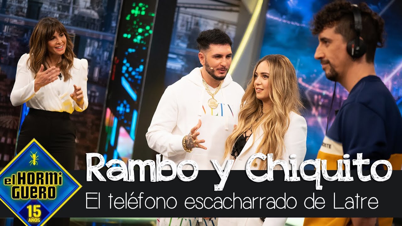 Rambo y Chiquito de la Calzada en 'El teléfono escacharrado de imitaciones' - El Hormiguero