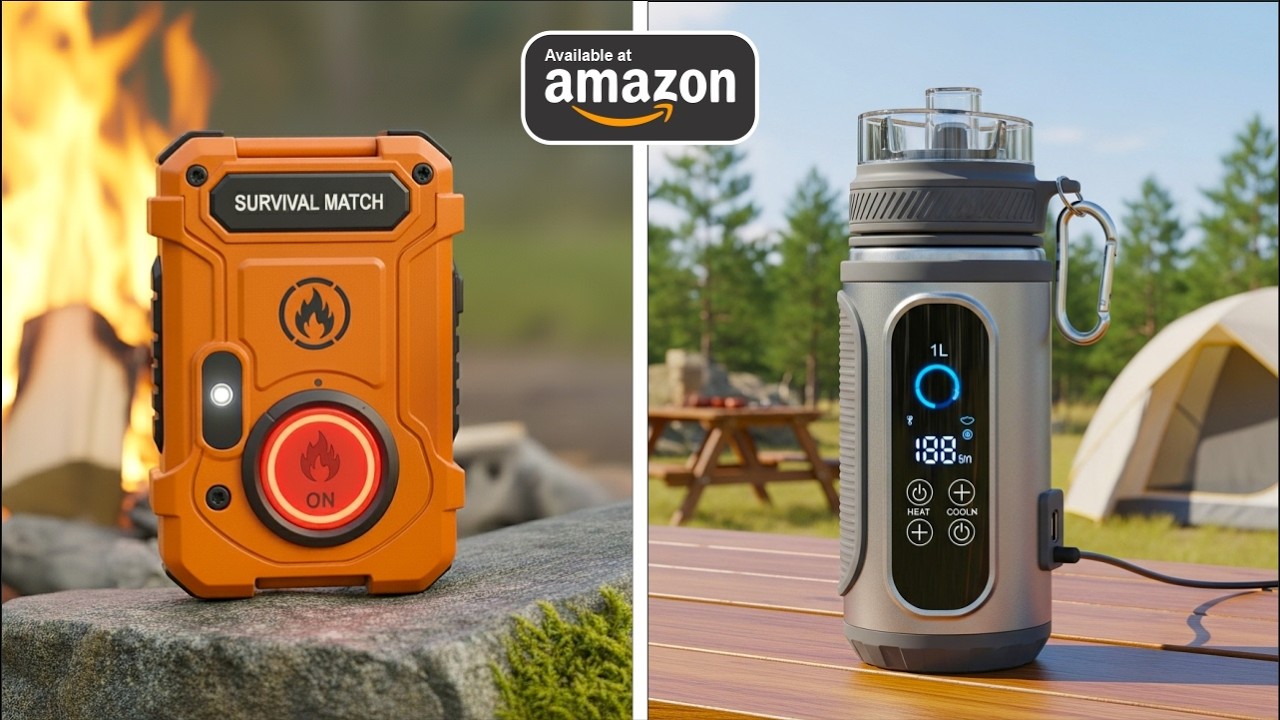 50 Survival Camping Gadgets, die dein Leben retten könnten