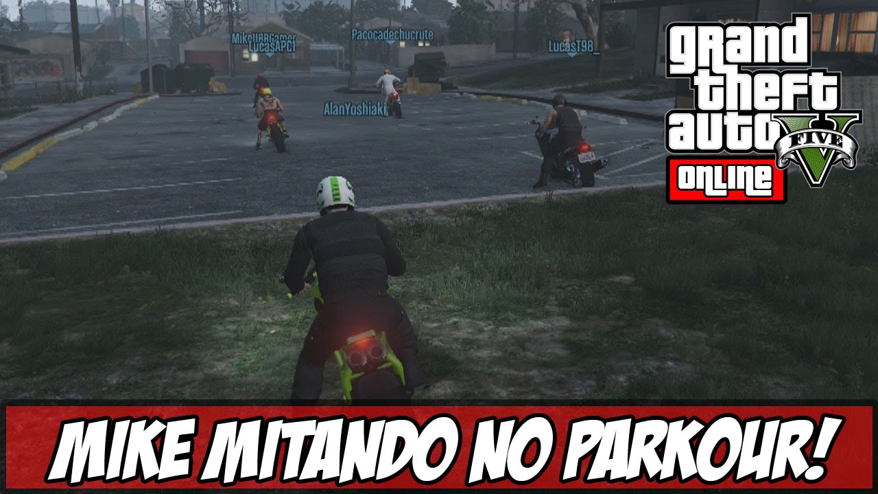 GTA V - Um Parkour Meio TENSO! (Ps4)