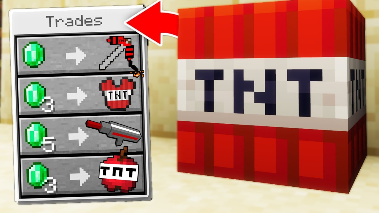 Minecraft  Dar Block-urile Fac Trade-uri OP...