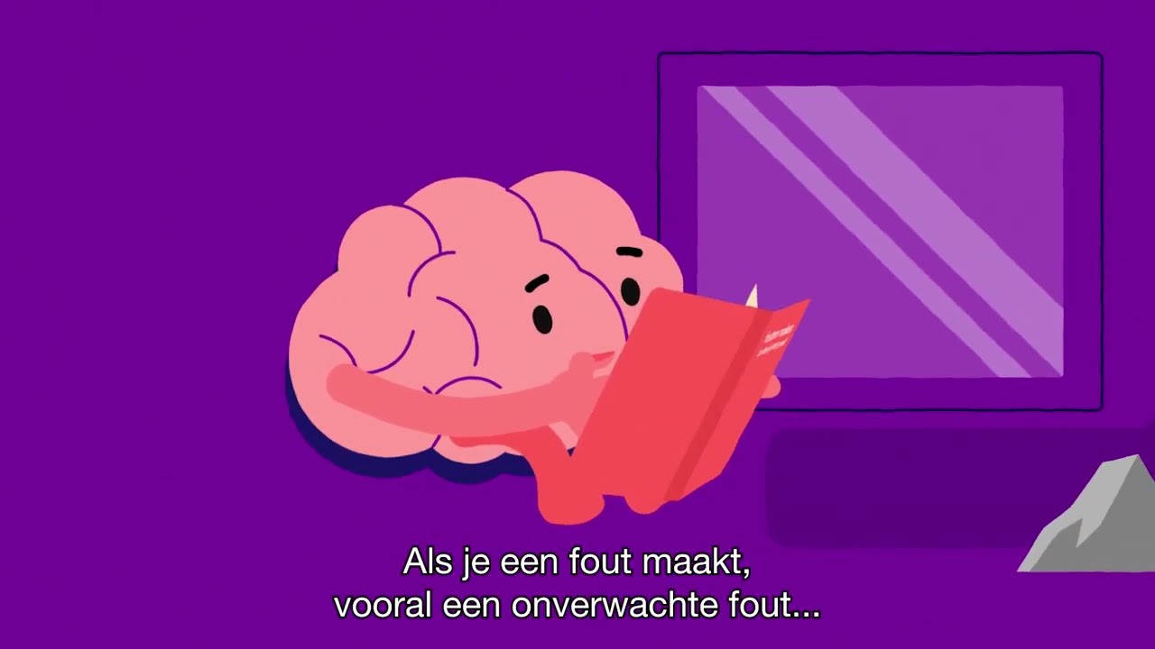 Hoe je hersenen leren van fouten maken
