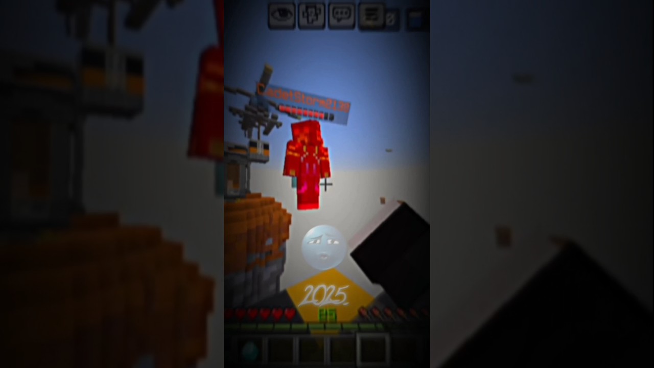 I AM BACK  HIVE 💀 #hiveskywars #edit #minecraftparody #gaming #phonk #hive #bedwars #comeback