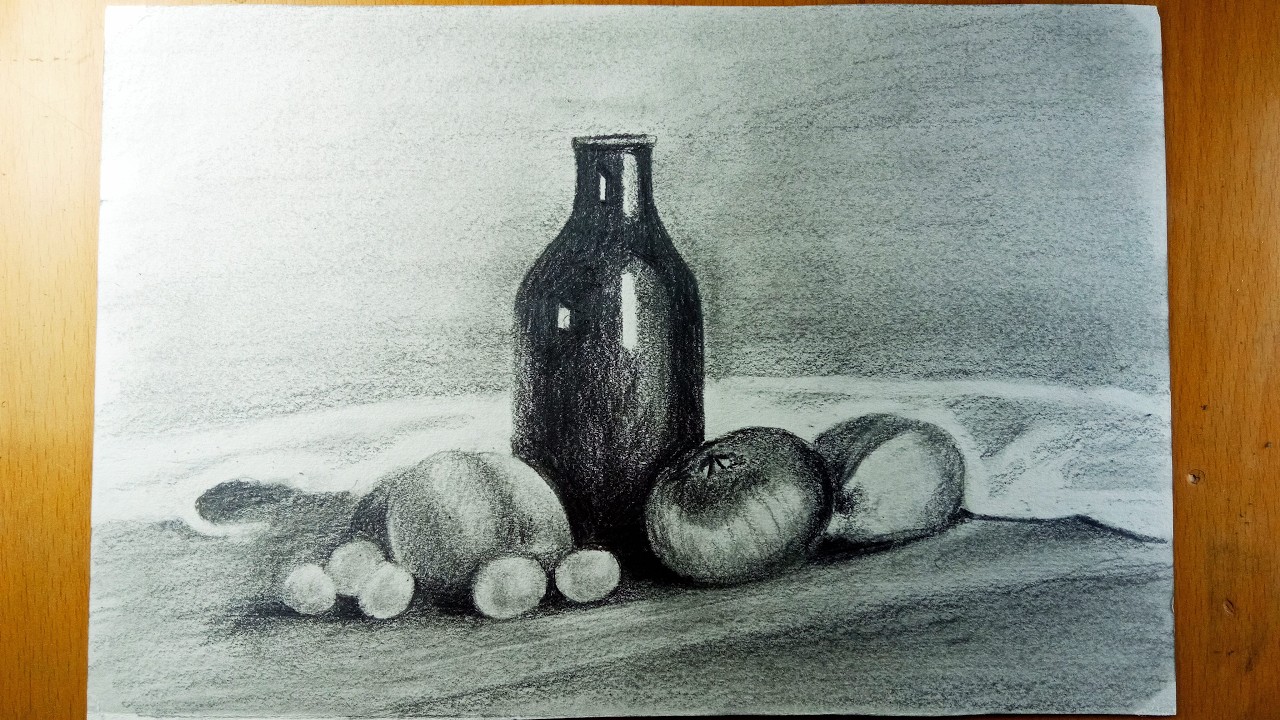 Still life drawing for beginners| easy drawing|#art #drawing #pencildrawing #stilllife #graphite