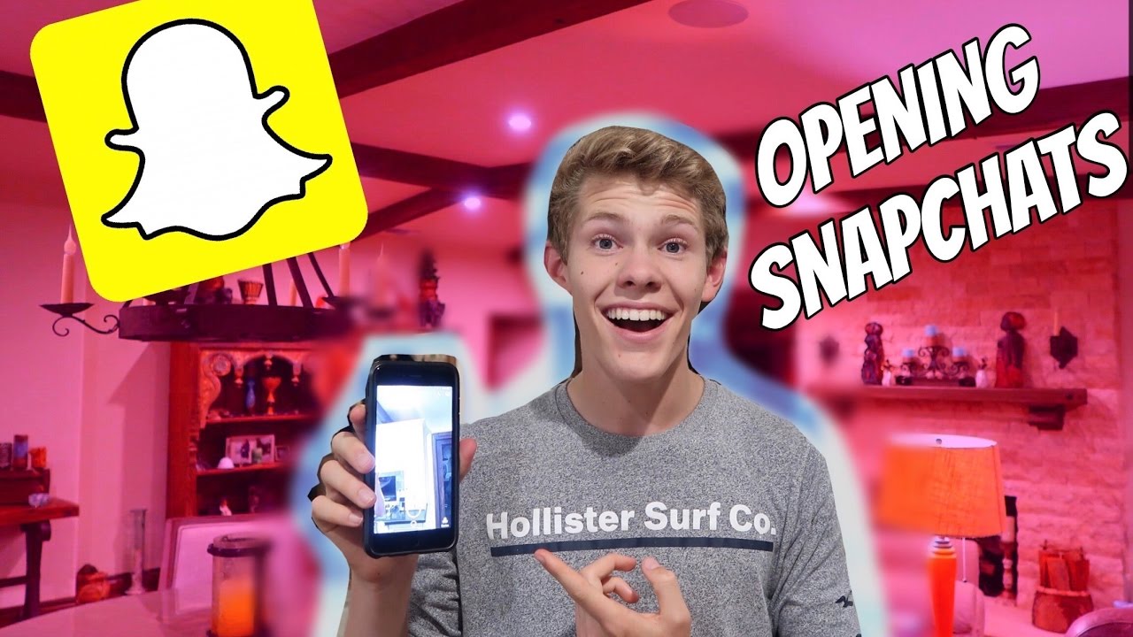OPENING MY FANS SNAPCHATS!!