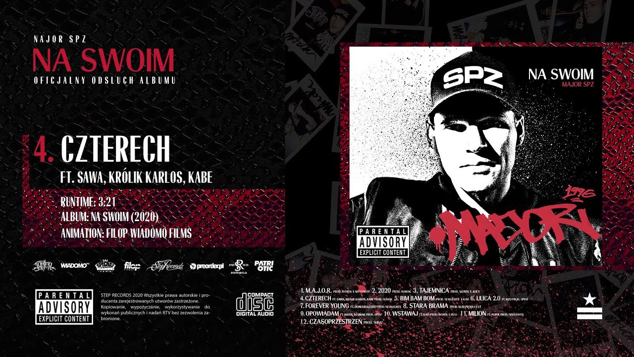 Major SPZ ft. Sawa, Kr&oacute;lik Karlos, Kabe - Czterech