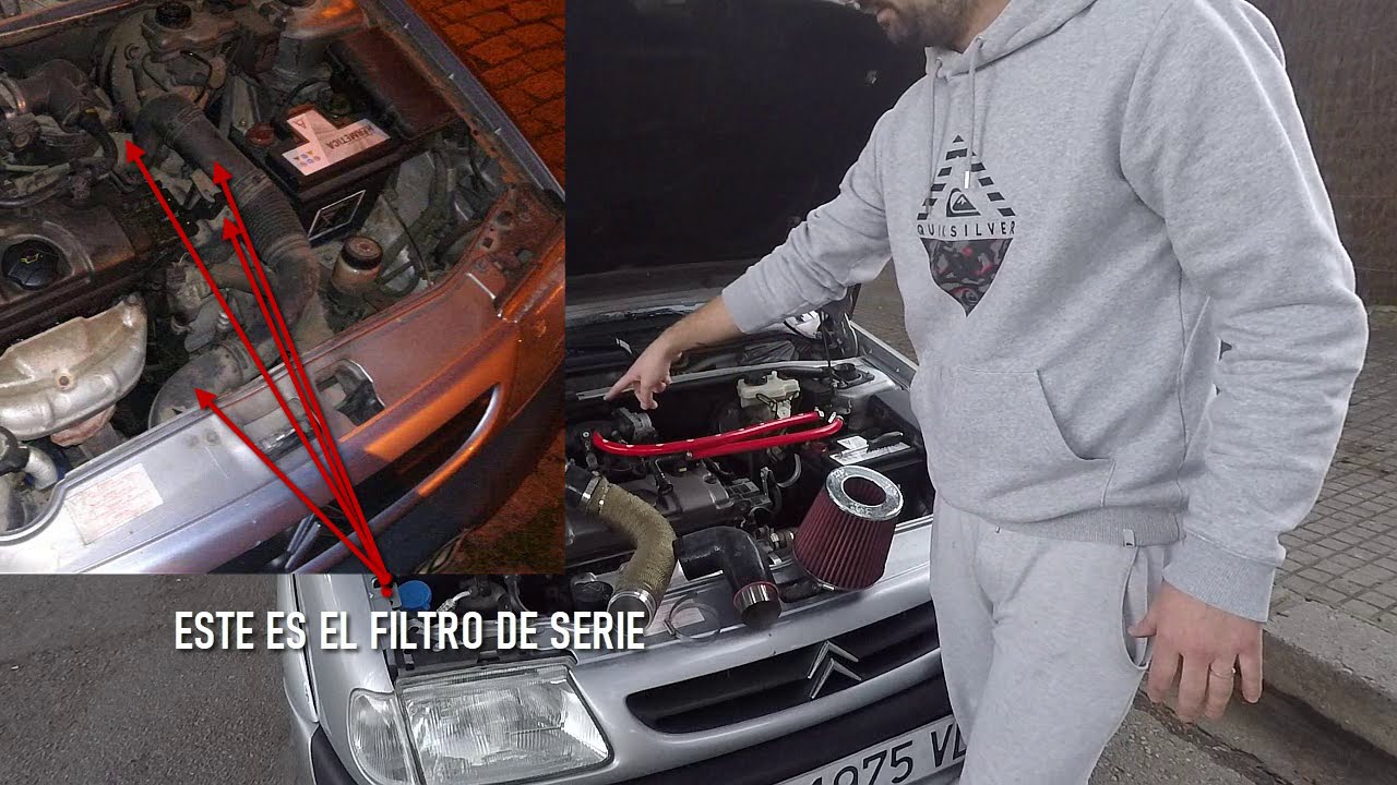 MAS POTENCIA, ADMISION K&N