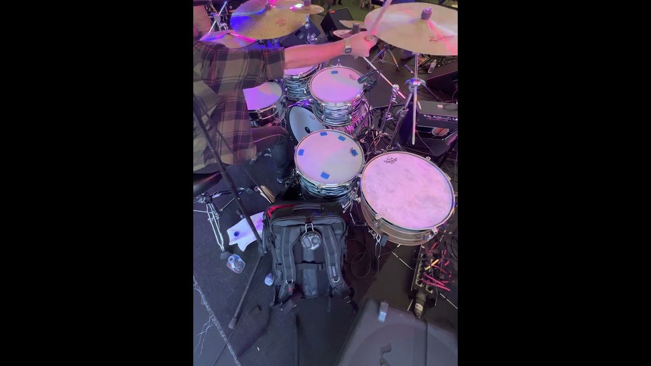 A.J. HALL ON DRUMS WITH JON CLEARY