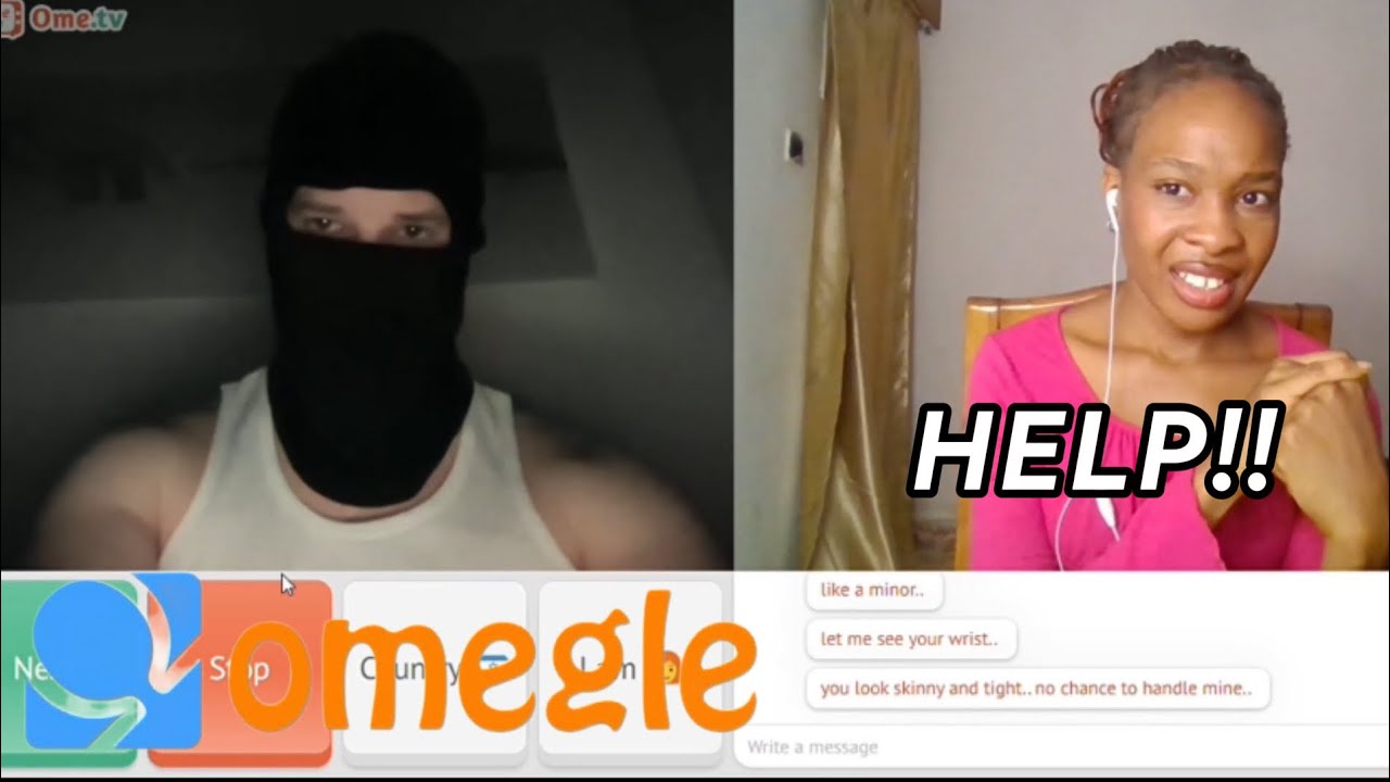 The men on Omegle needs to be stopped 