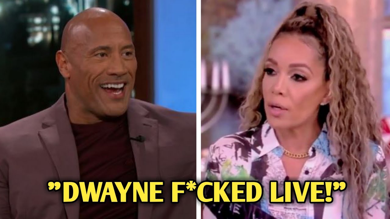 Dwayne Johnson GOES OFF on The View Show After Sunny Hostin Sparks Debate