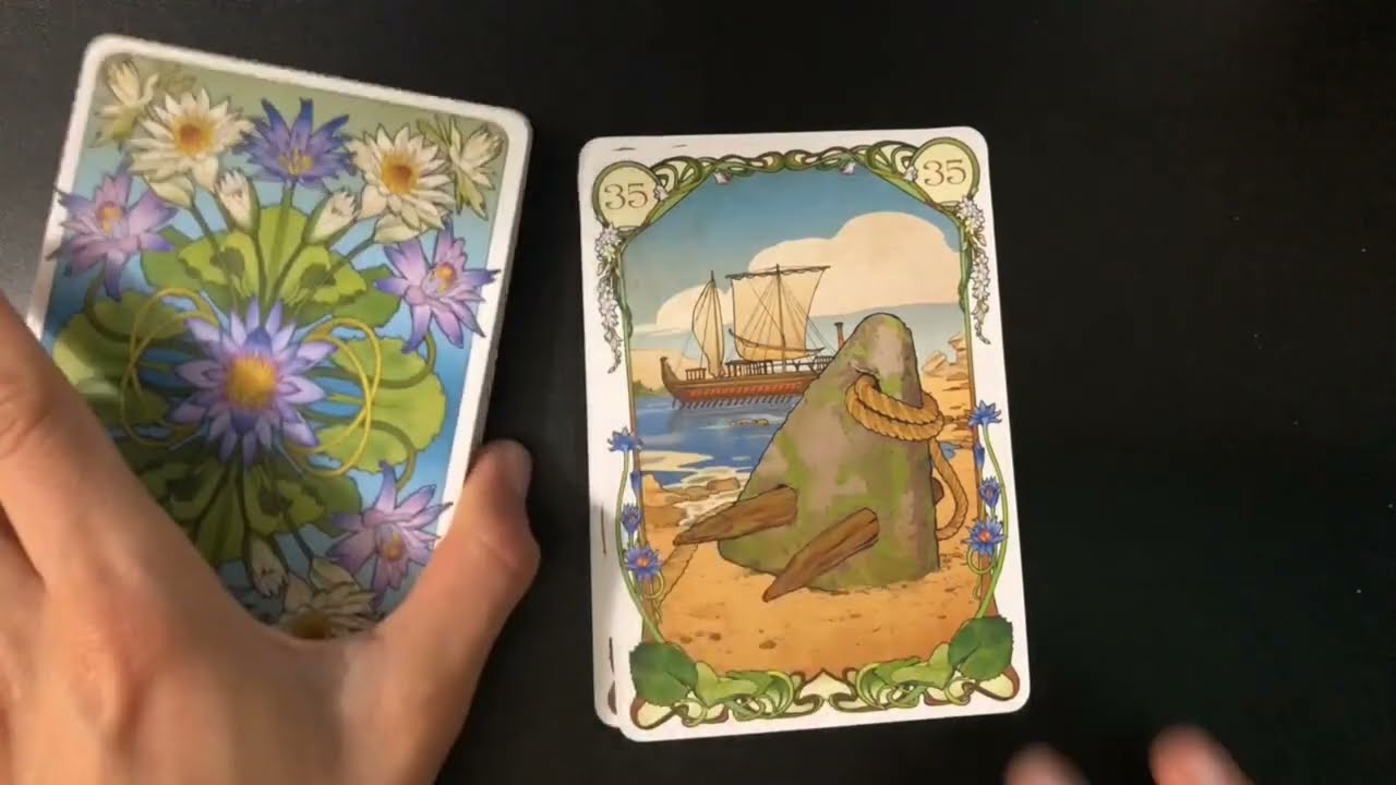 Egyptian Lenormand Oracle (November 2024) silent flipthrough