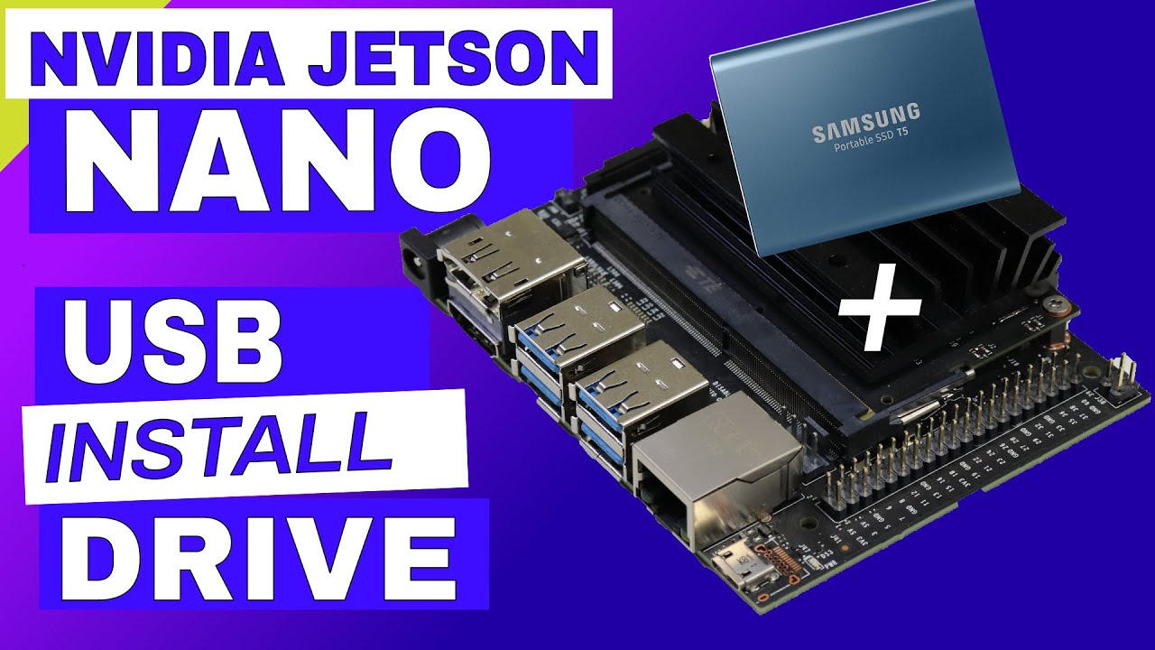 Jetson Nano — запуск на USB-накопителе