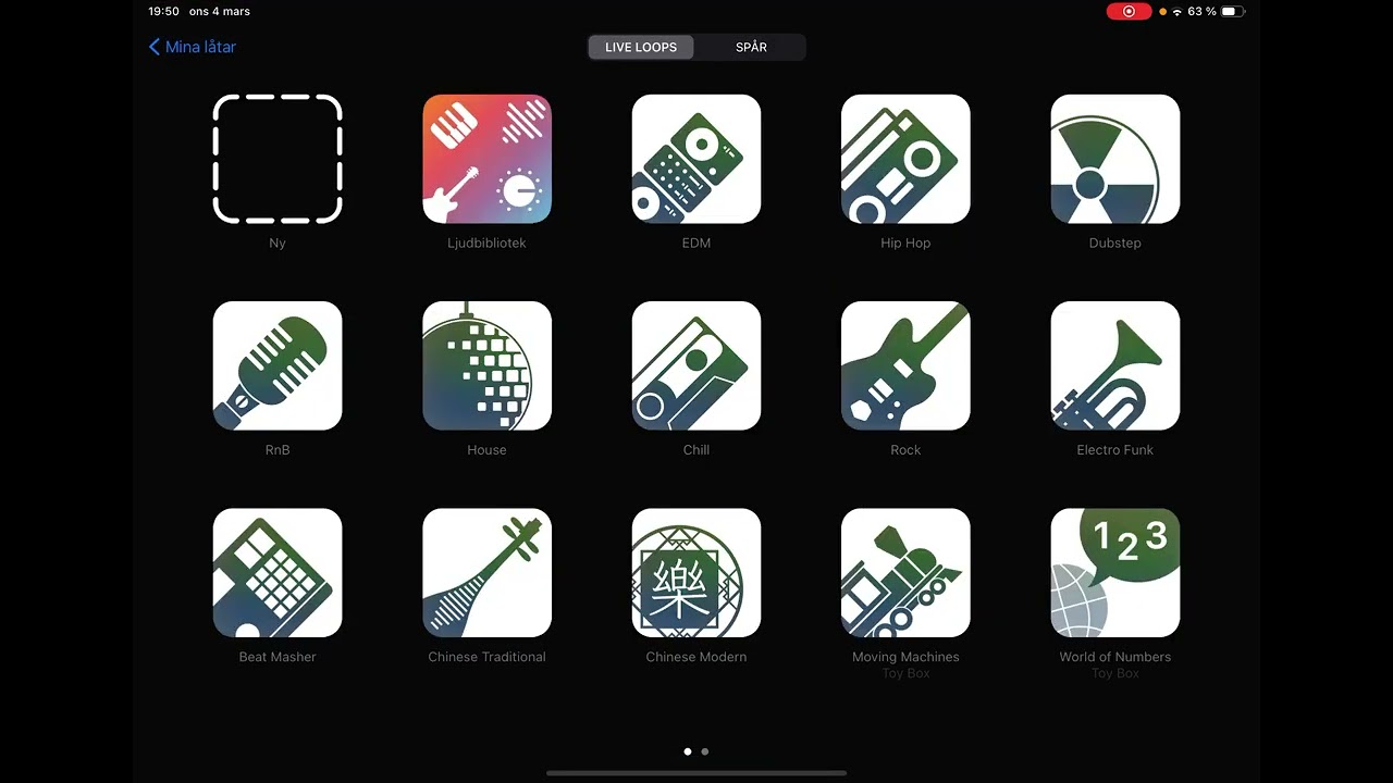 Genomgång garageband (start) år 6