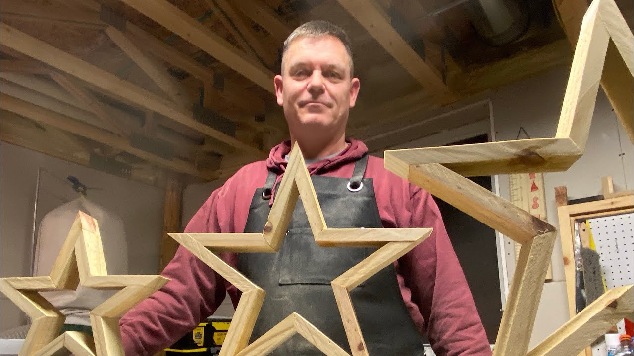 Making wood stars