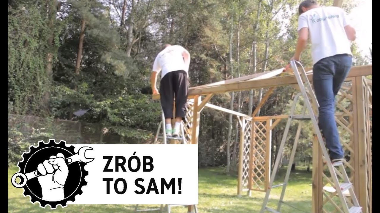 Budowa altany ogrodowej Ewa - Ogrodosfera.pl - gazebo assembly