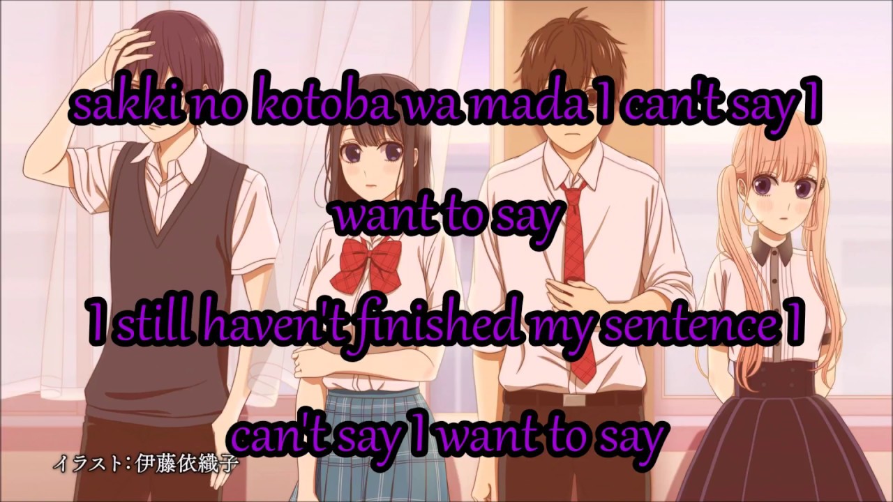 Can't you say  -Roys-  Koi to Uso Ending