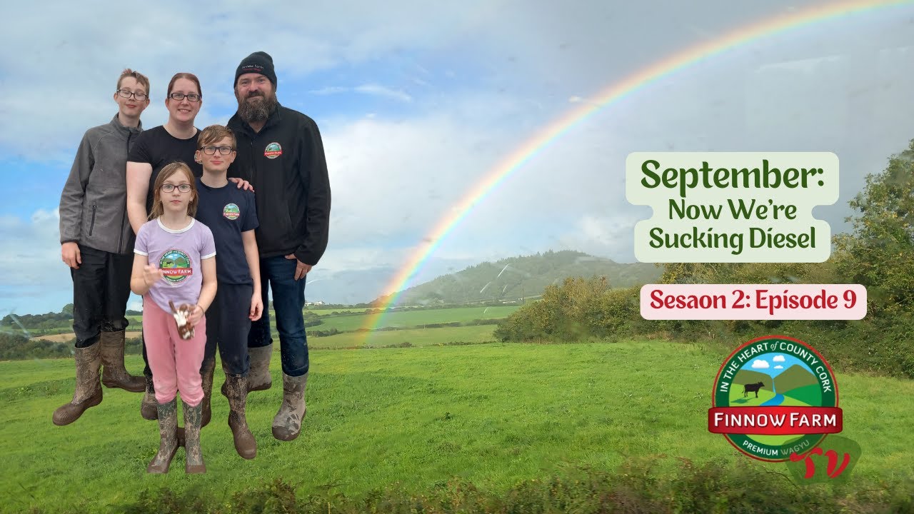 Now We're Sucking Diesel! S2E9: September #wagyu #farm #finnowfarm #farming #sustainability #organic