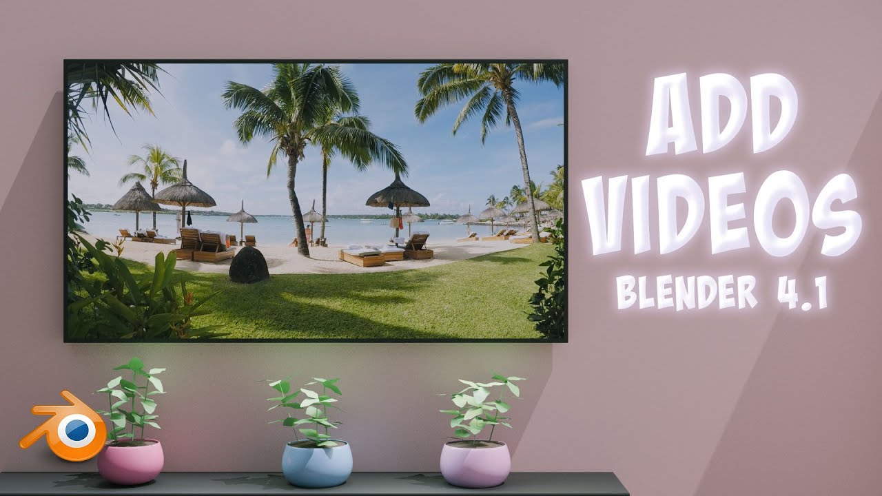 Add Video to Surface in Blender | Tutorial | Eevee & Cycles