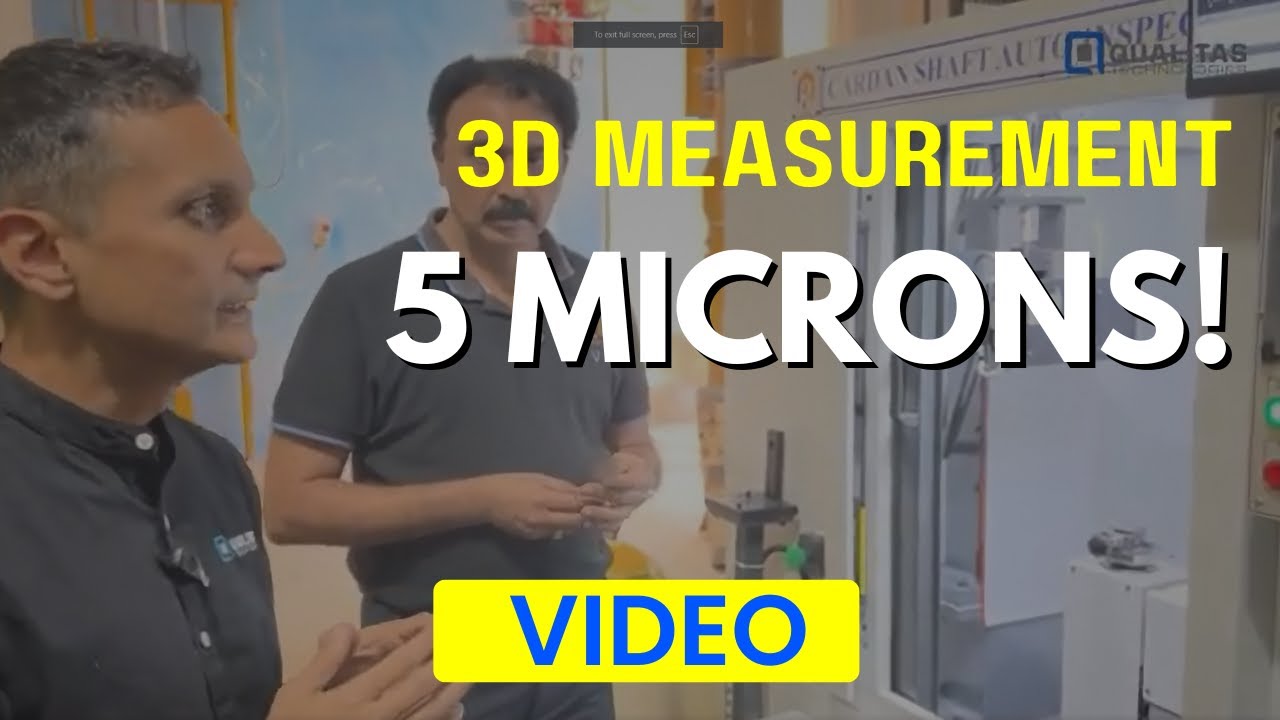 High-Precision Shaft Inspection with 3D Metrology