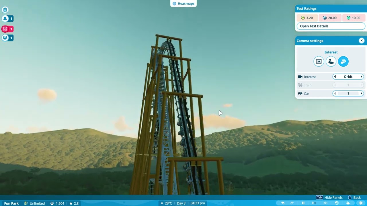 100 invertion Vekoma SLC in Planet Coaster 2