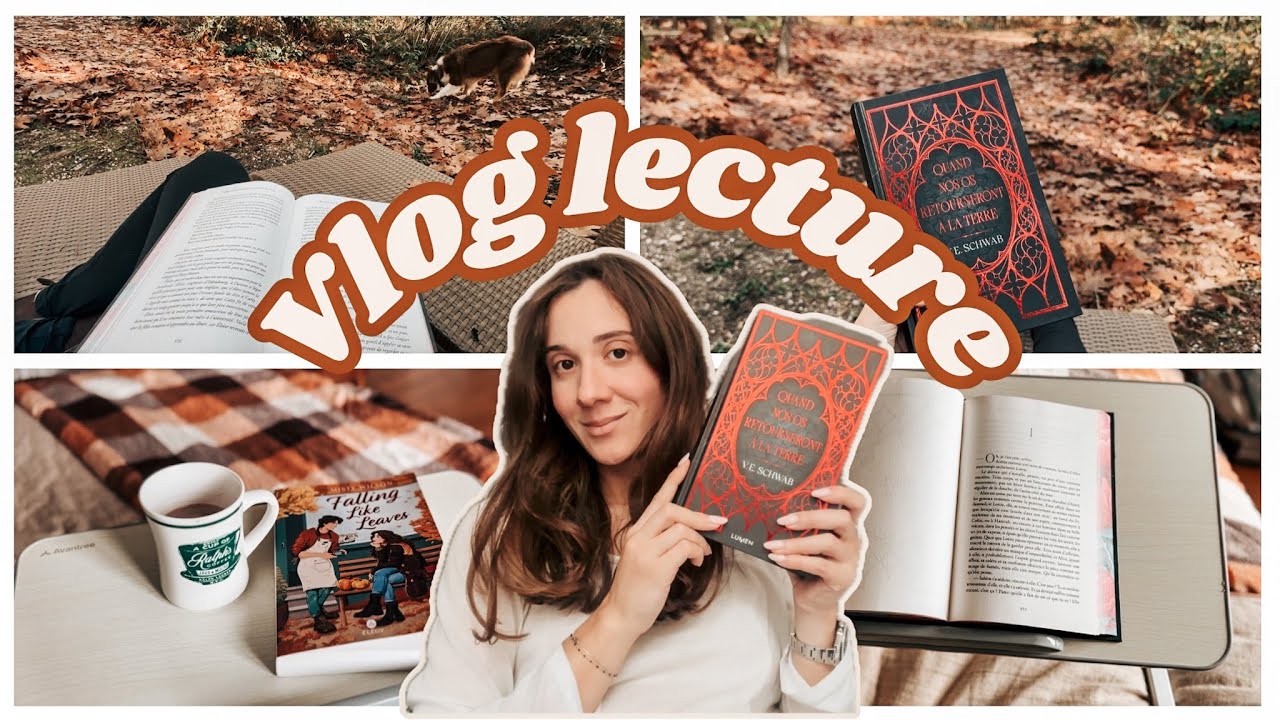 Vlog lecture : semaine du 27 octobre// Break en forêt, vampire, et automne✨🫖🍁🦊🍂