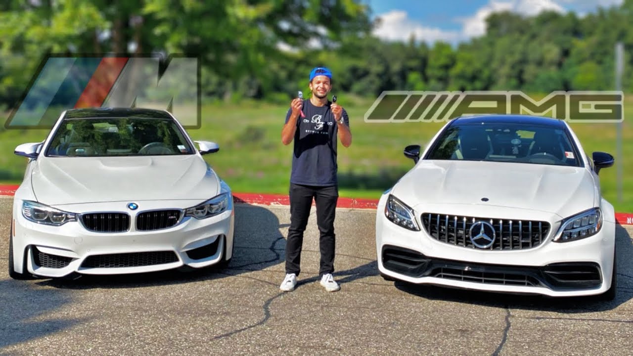 BMW M4 против Mercedes C63s AMG | FLAT OUT DRIVE (2020)