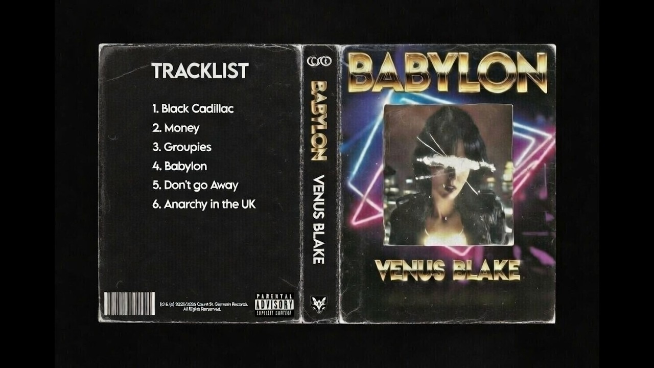 Venus Blake - Babylon [EP] Full Album HQ 2025 [Cassette Club Edition]