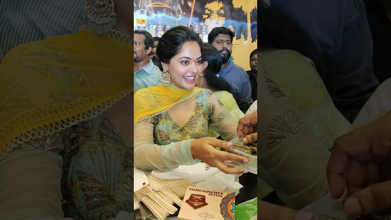 Heroine Bindu Madhavi Inaugurated Thati Bellam Coffee Shop in Tirupati | Jaahnavi Media #thatibellam