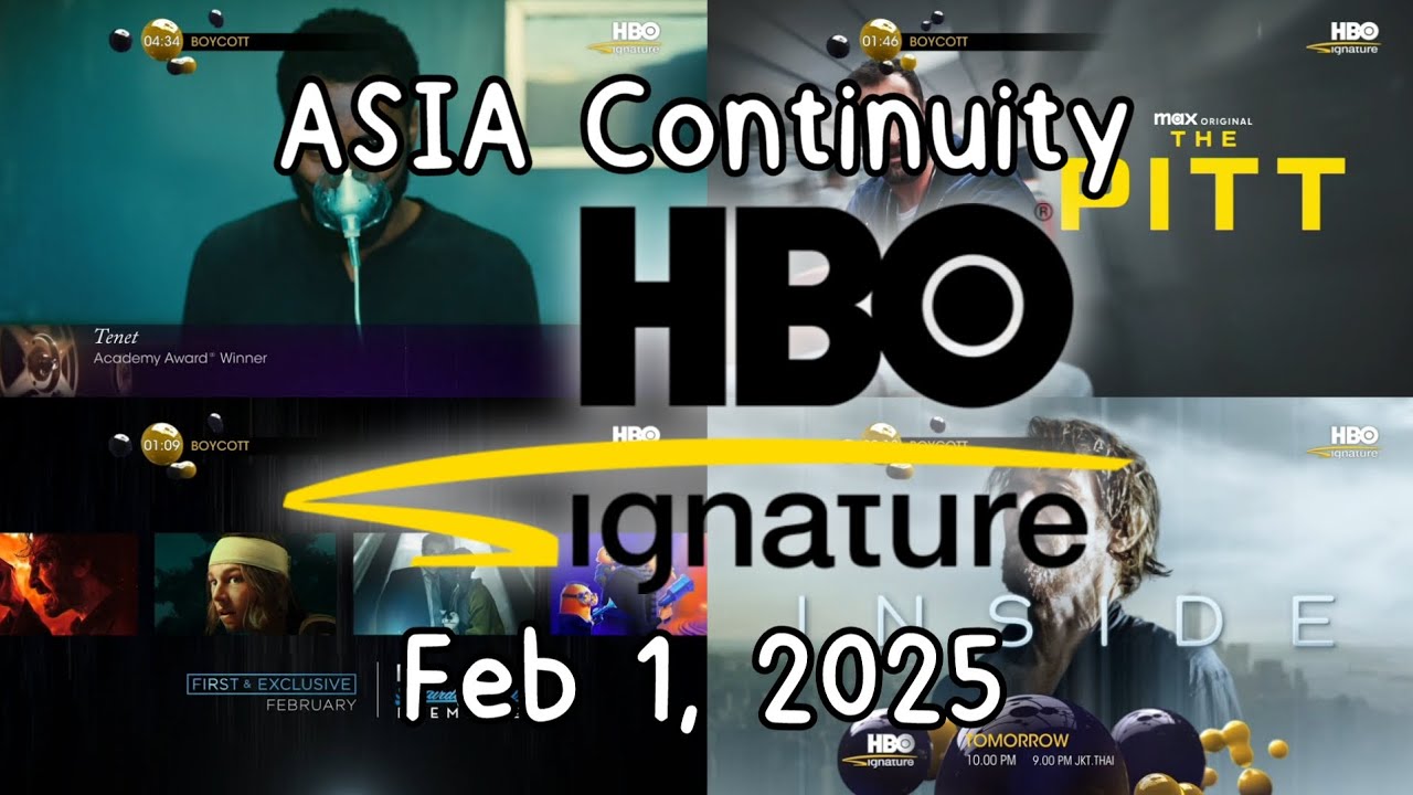 HBO Signature ASIA Continuity | Feb 1, 2025