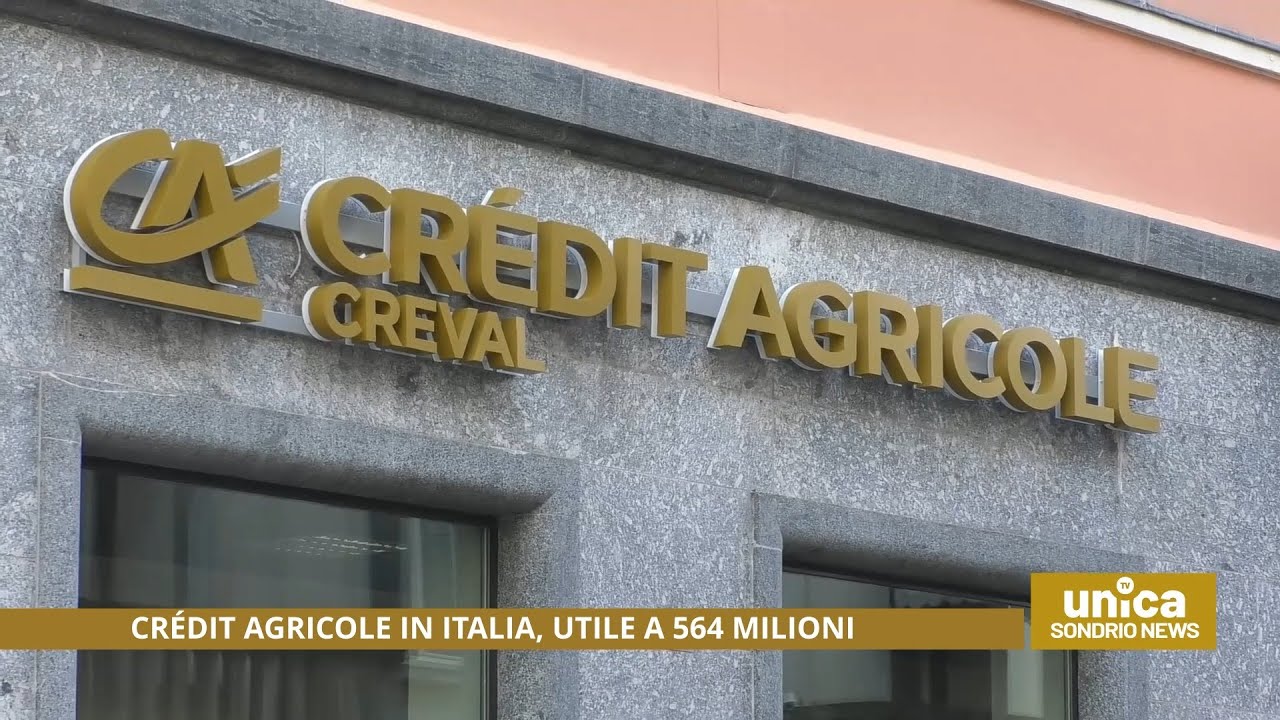 Crédit Agricole in Italia, utile a 564 milioni