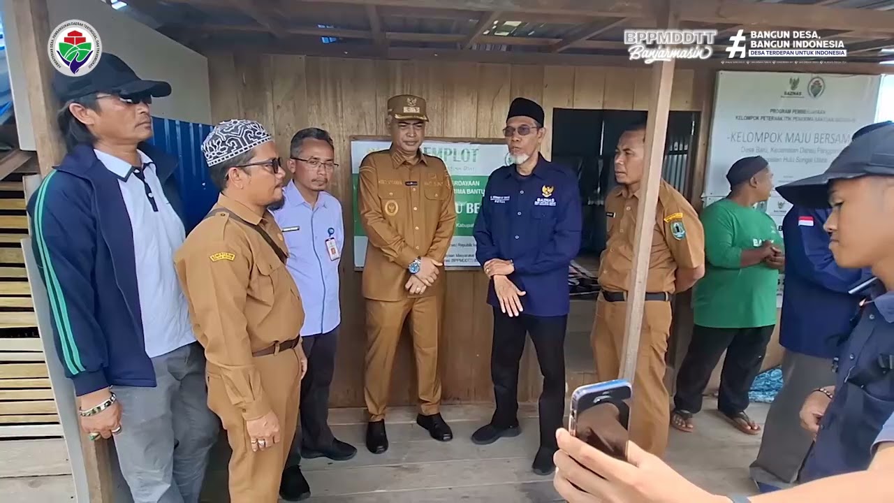 Monitoring Demplot Ternak Itik di Desa Baru Amuntai