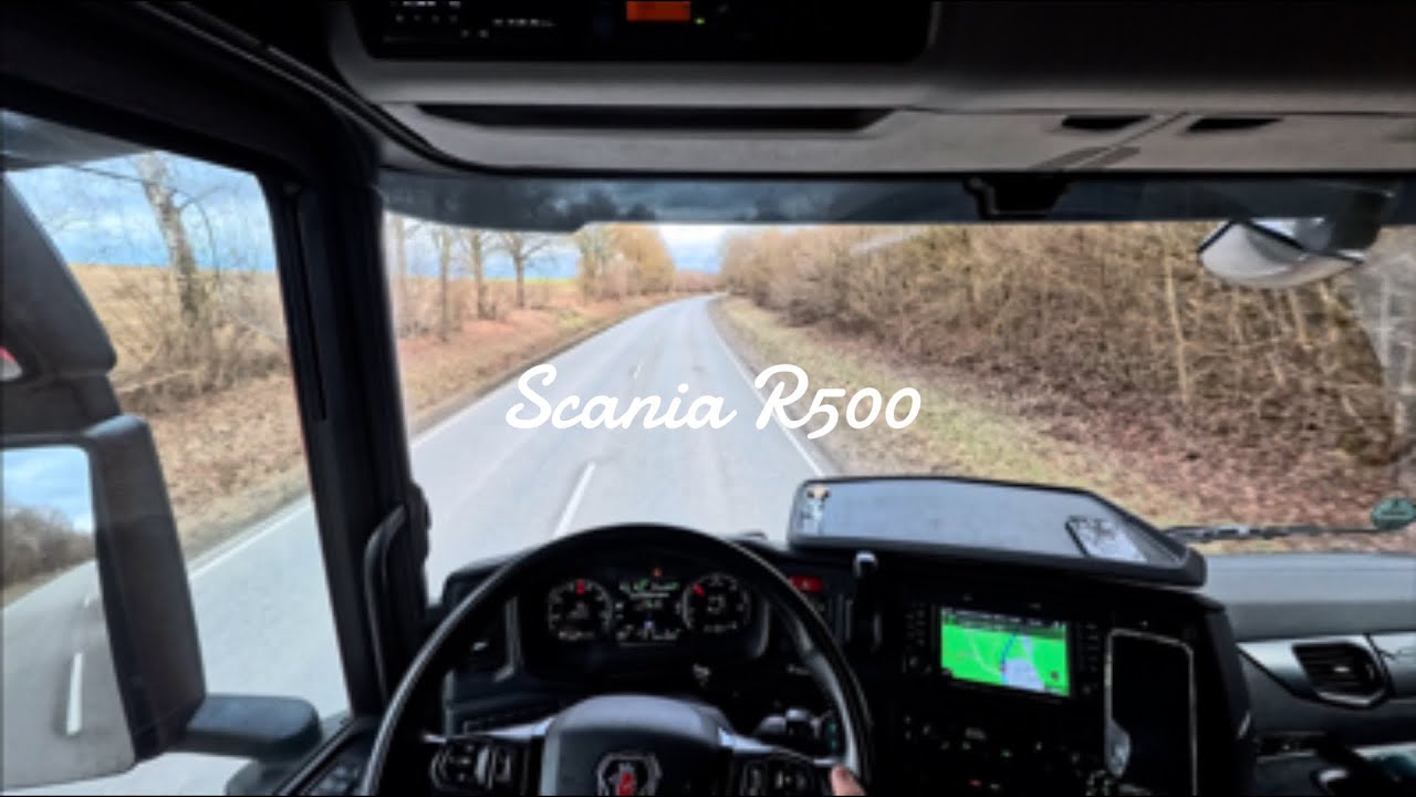 POV | Relax driving | Scania R500 | Trucklife | Calm