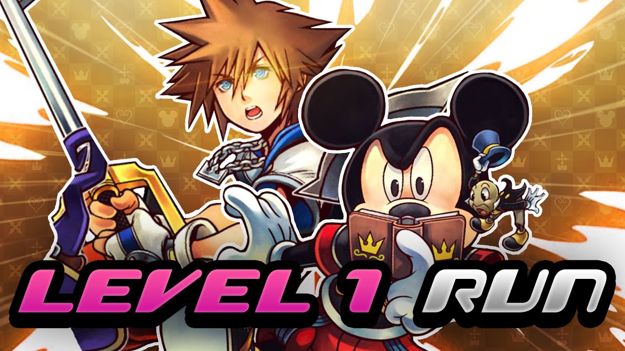 Как я прошёл Kingdom Hearts Recode на первом уровне