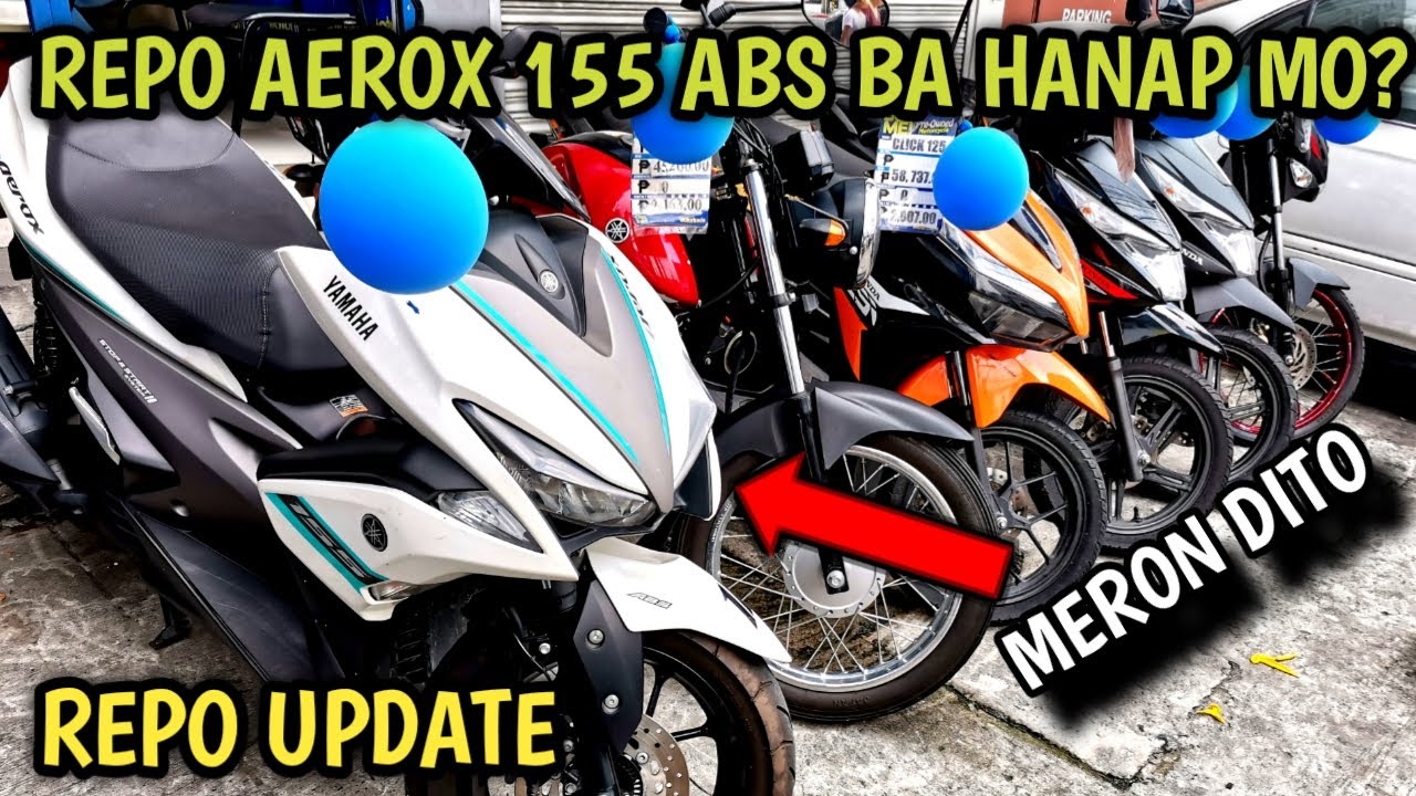REPO MOTORCYCLE PHILIPPINES | MIO AEROX 155 ABS NA REPO. MGA BRAND NEW NA SUZUKI BURGMAN Atbp.