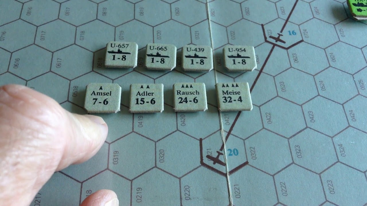 Wolfpack - A brief look at this fascinating game from SPI - 1975