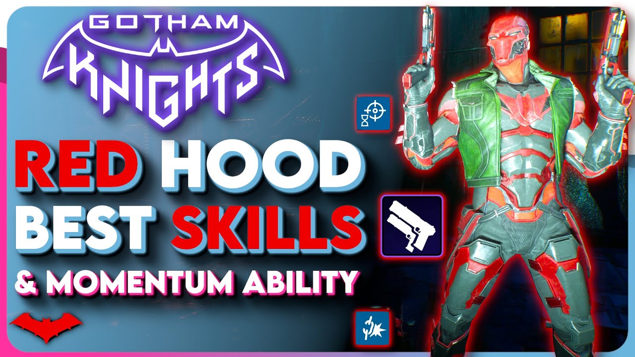 Red Hood Is BROKEN! - BEST Red Hood Skills In Gotham Knights