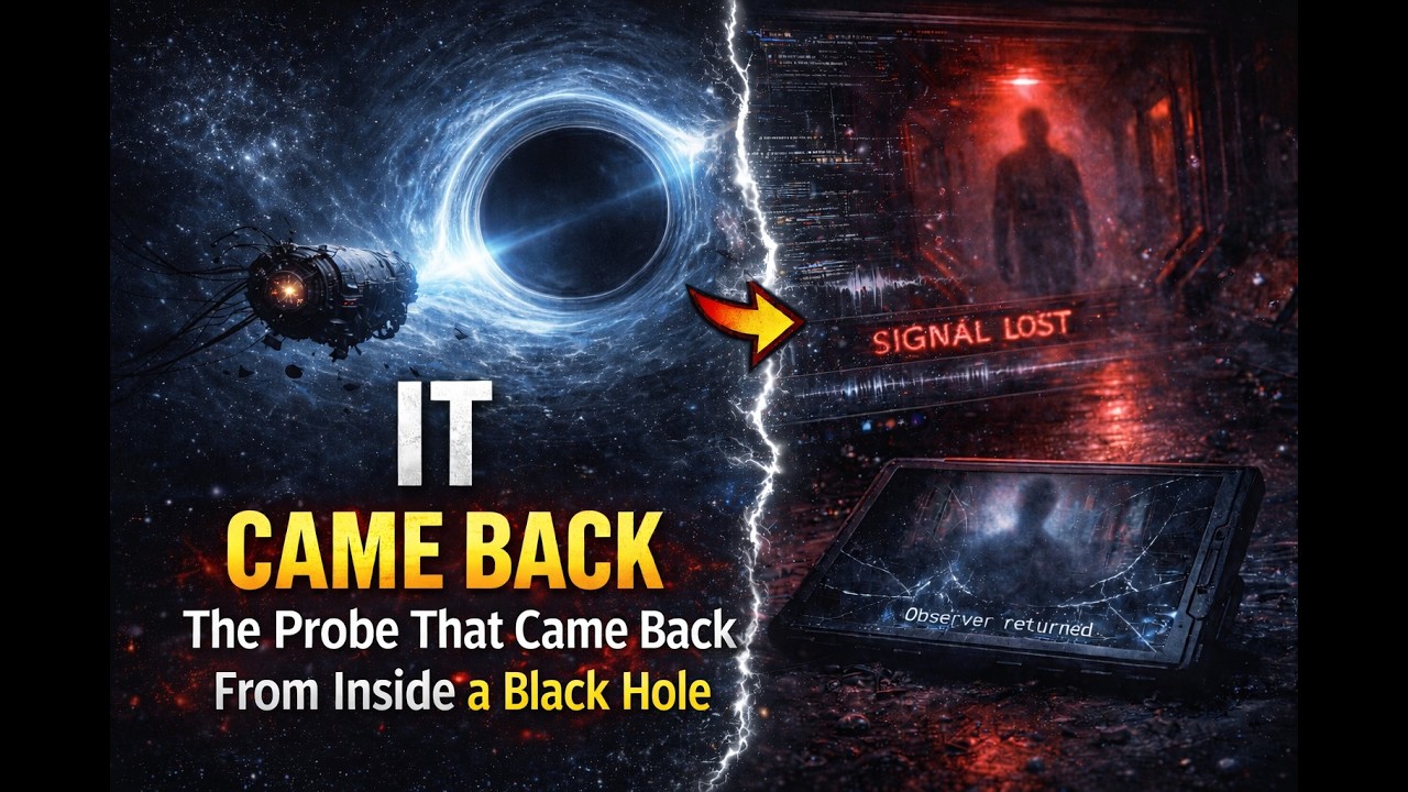 The Probe That Came Back From Inside a Black Hole