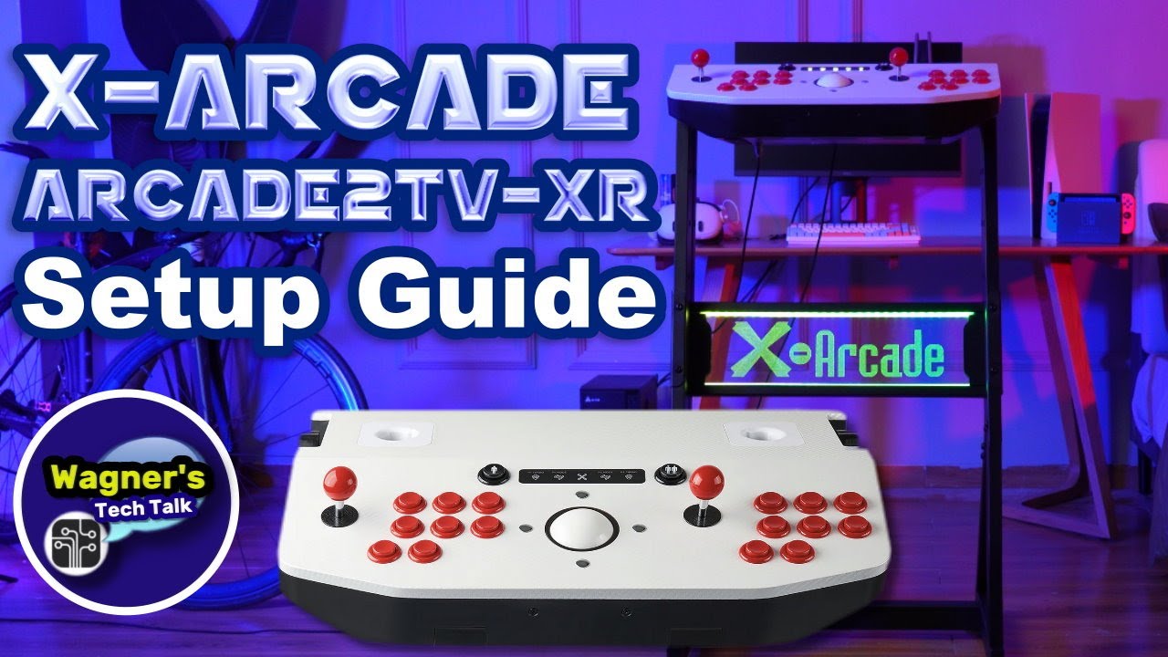 X-ARCADE Arcade2TV XR Assembly & Setup Guide: Pi5 /Steam Deck/ROG Ally